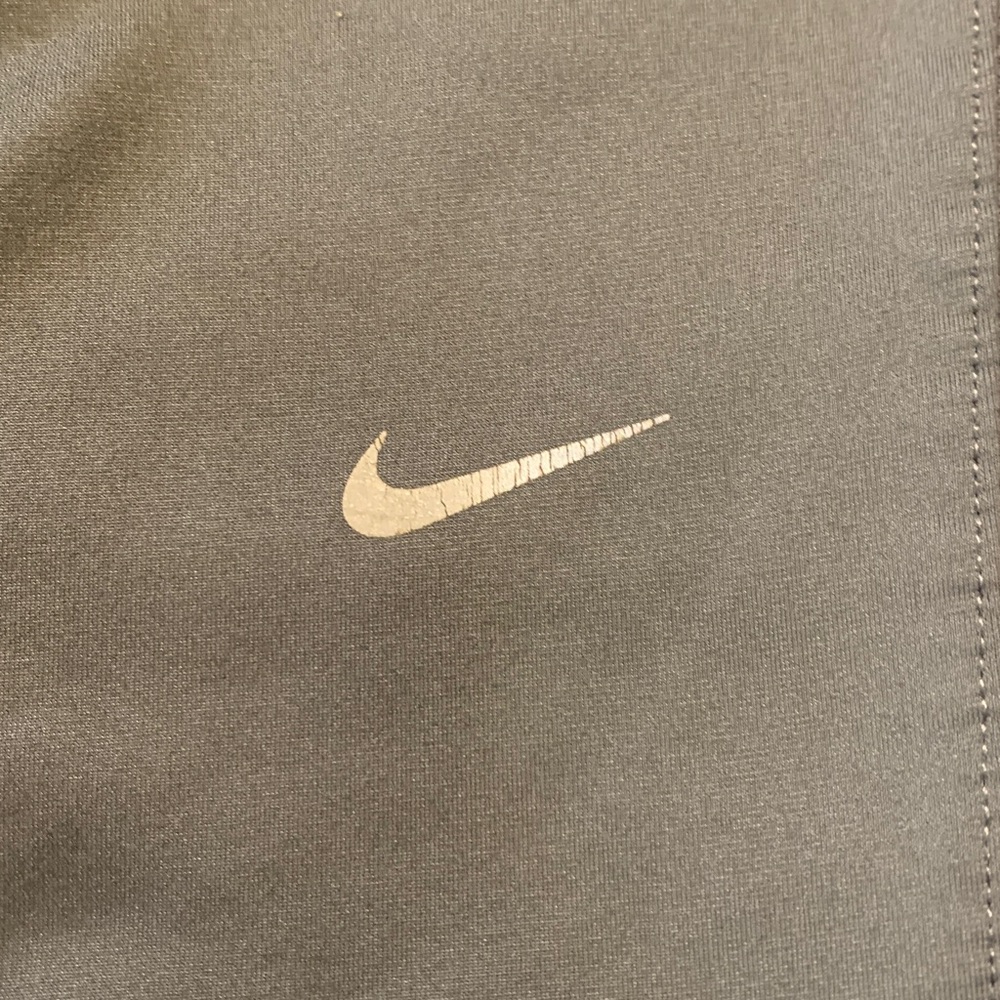Nike Charcoal Joggers with Zippered Ankles men’s size medium - Picture 2 of 6